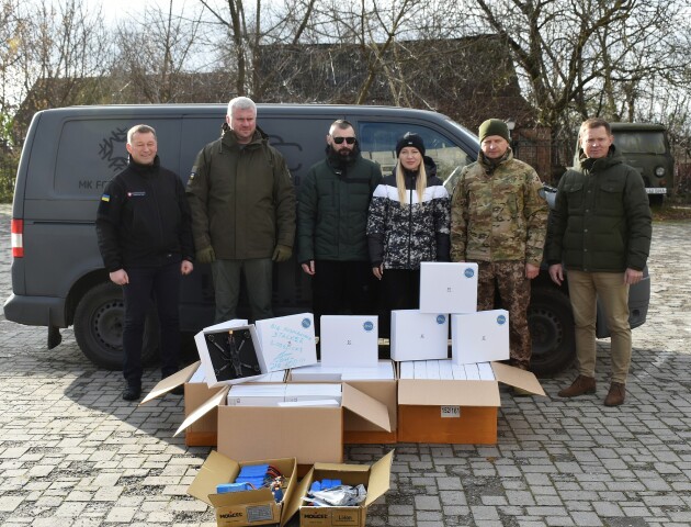Волинським тероборонівцям передали 50 квадрокоптерів, які допомагатимуть нищити окупантів