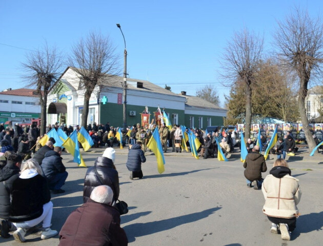 Поховали волинянина, який загинув на війні