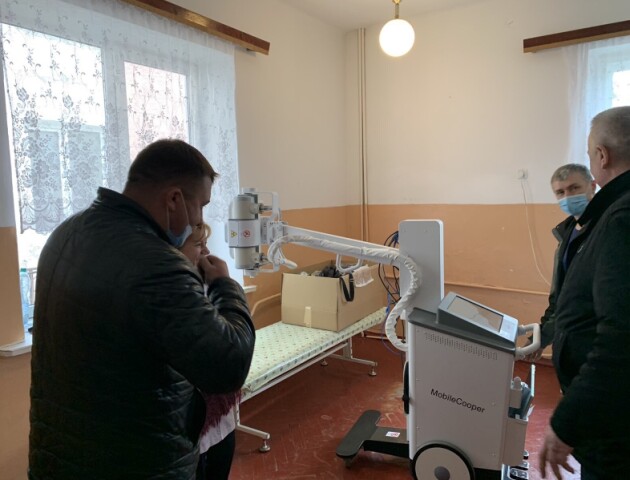 Ківерцівська лікарня купила пересувний рентген для хворих на COVID-19