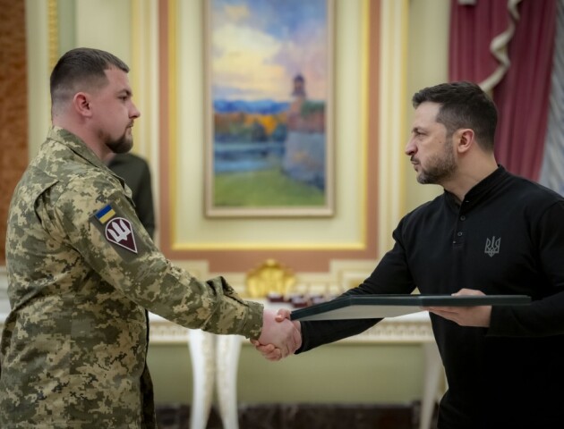 Волинянина нагородили відзнакою «Хрест бойових заслуг»