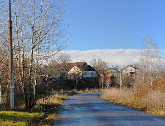 Краса зимового ранку у селі під Луцьком. ФОТО