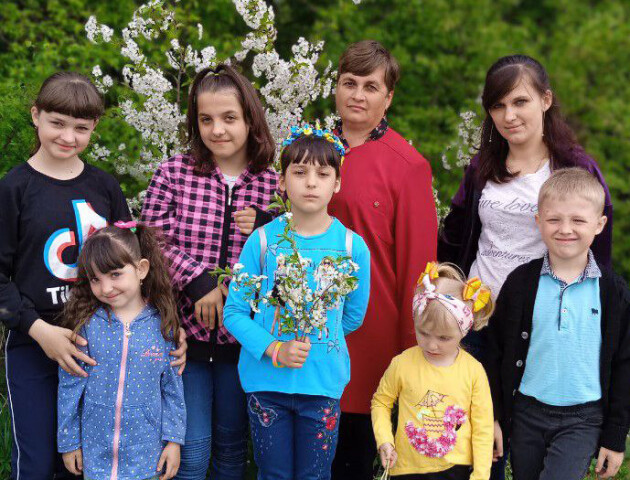 50-річна волинянка має восьмеро дітей та уже шестеро внуків