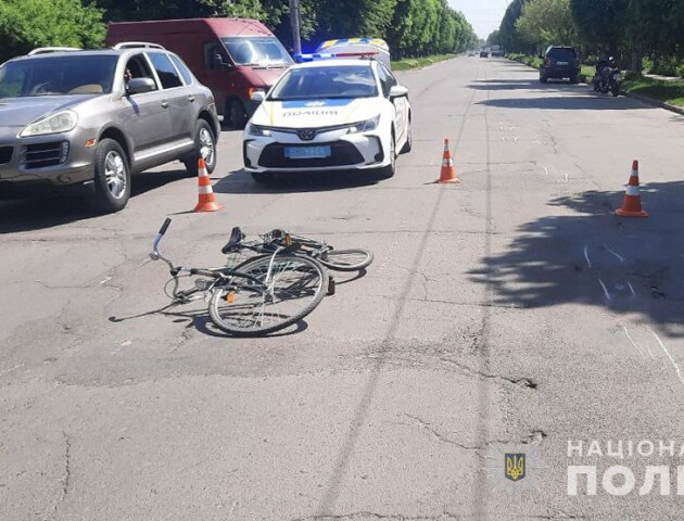 У Луцьку мотоцикліст збив пенсіонера на велосипеді