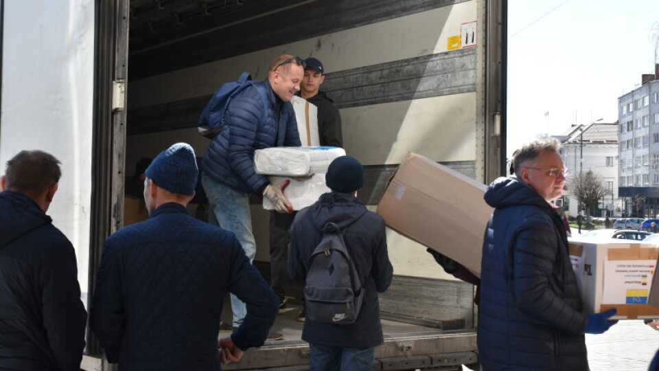 Луцьк отримав понад 20 тонн гуманітарної допомоги з Румунії