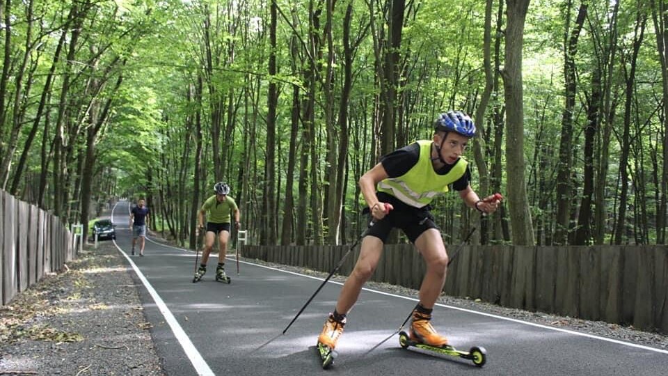 У Підгайцівській громаді тренуються волинські біатлоністи. ФОТО