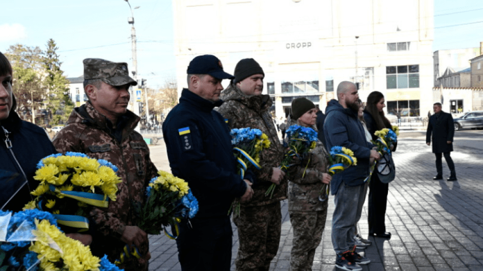 1000 днів війни: у Луцьку вшанували пам’ять полеглих Героїв. ФОТО