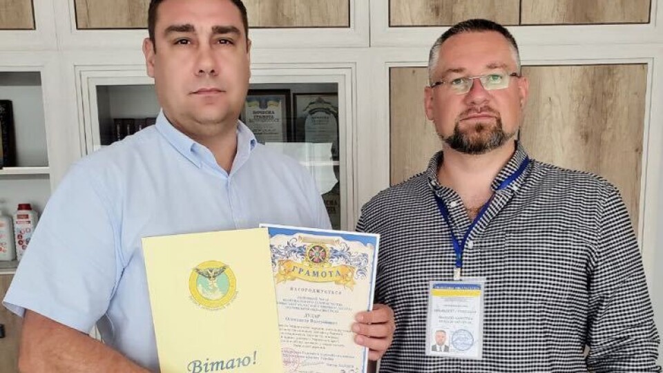 Керівника Волинської обласної лікарні відзначило ГУР