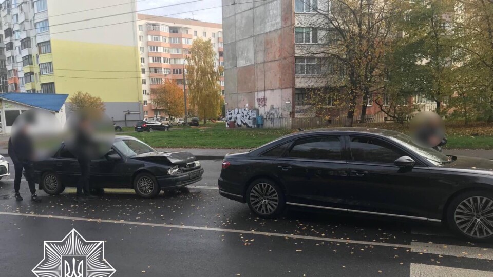 У Луцьку на Конякіна Opel врізався в Audi. ФОТО