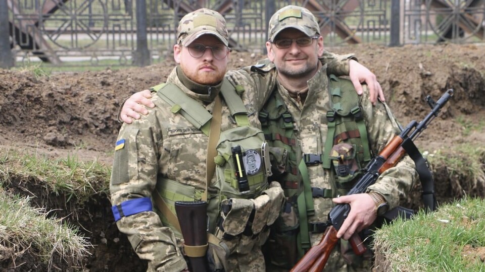 Батько та син з Луцька разом захищають країну в теробороні ЗСУ