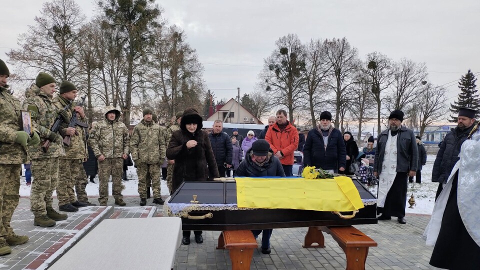 На Волині попрощалися із захисником. ФОТО