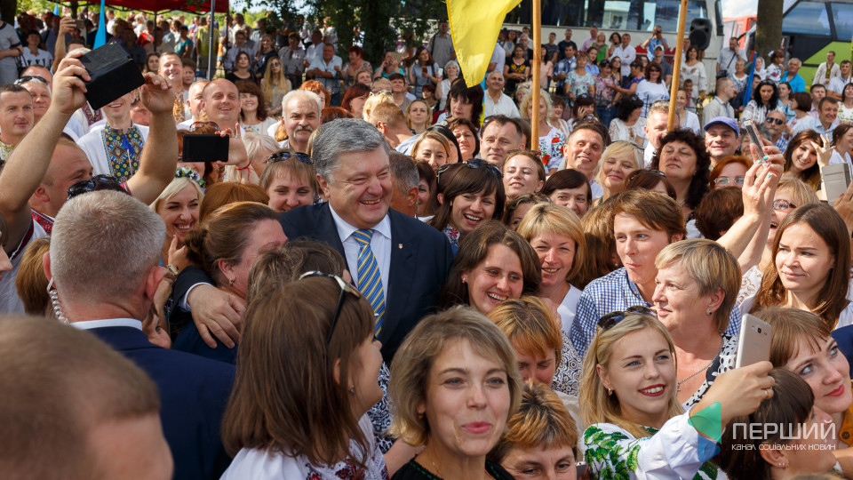 Петро Порошенко відвідав Волинь: як це було. ФОТО