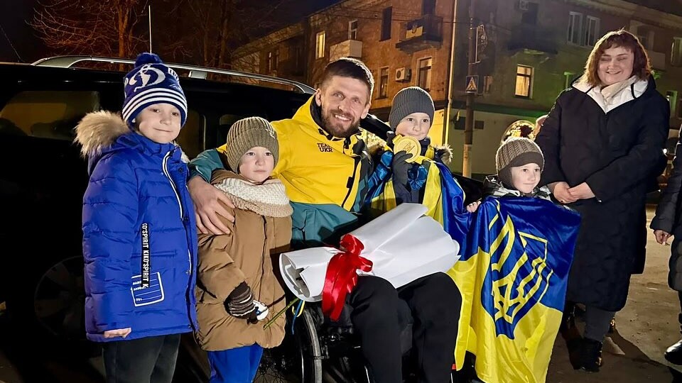 На Волині зустріли чемпіона Ігор Нескорених Сергія Гордієвича. ФОТО