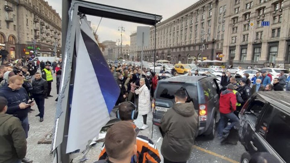 У Києві на Майдані Незалежності водій в'їхав у натовп. Двоє людей загинули