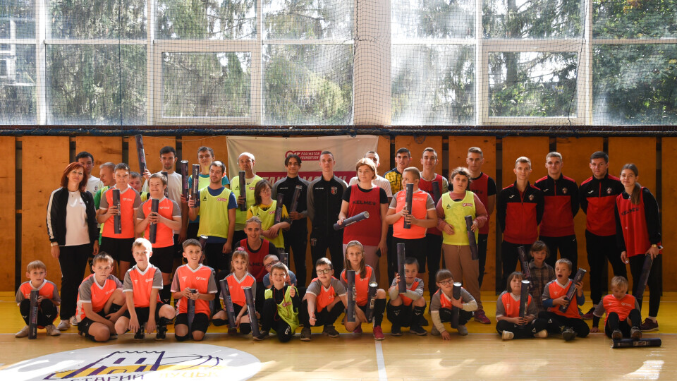 У Луцьку відбулося інклюзивне тренування з футболу для дітей з інвалідністю від Parimatch Foundation