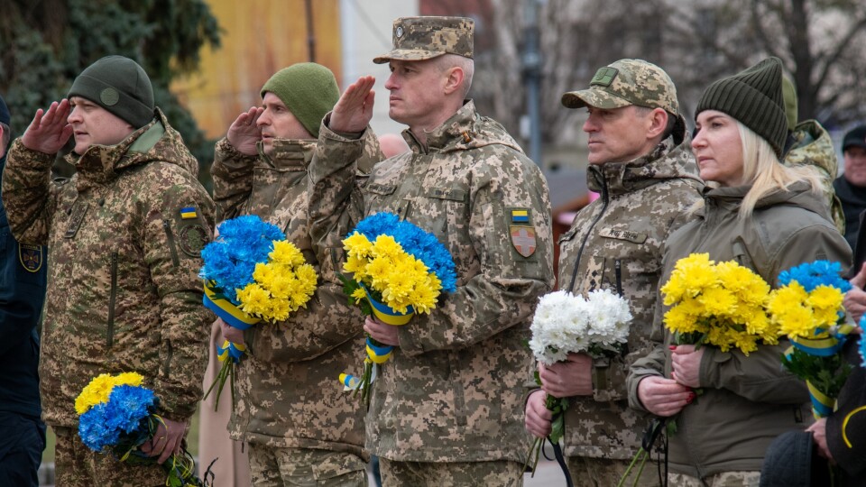 У Луцьку вшанували воїнів-добровольців. ФОТО