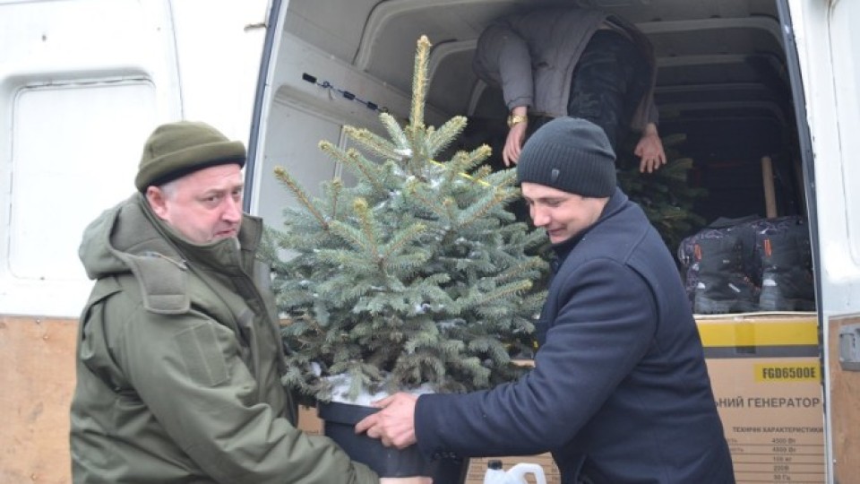 Бійці 14-ої ОМБР отримали допомогу з Волині. ФОТО