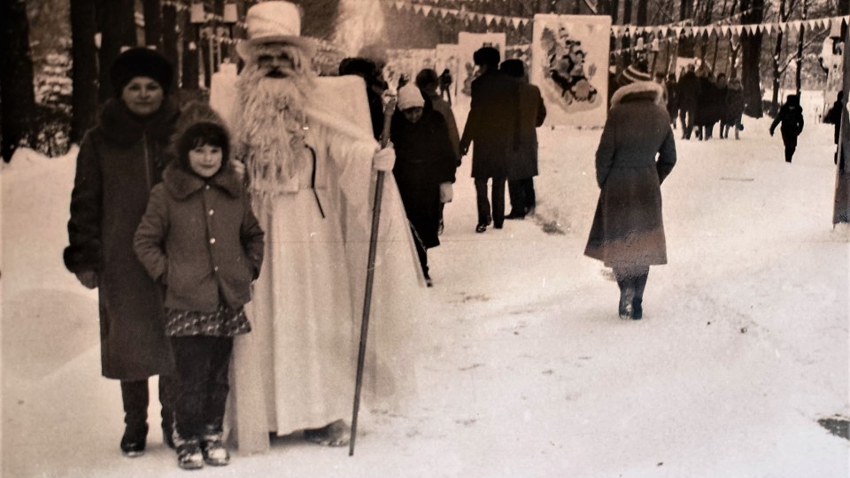 Гоголь, лозунги і Мороз: зимові розваги у Луцьку 80-х. РЕТРОФОТО