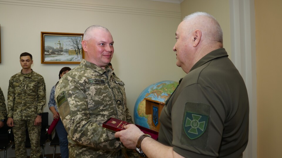 Двоє прикордонників з Волині отримали державні нагороди