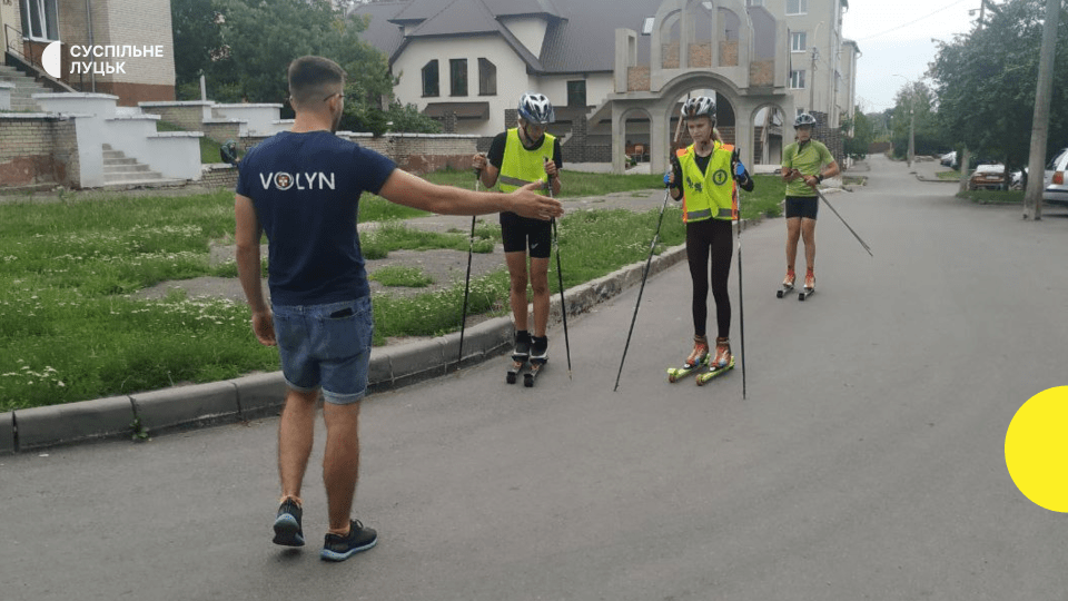 Зимовий спорт влітку: як тренують біатлоністи та лижники у Луцьку