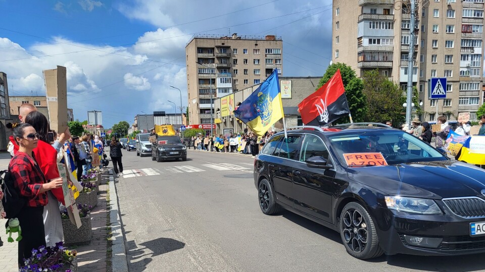 Волиняни вийшли на акцію, щоб нагадати про воїнів в полоні та зниклих безвісти