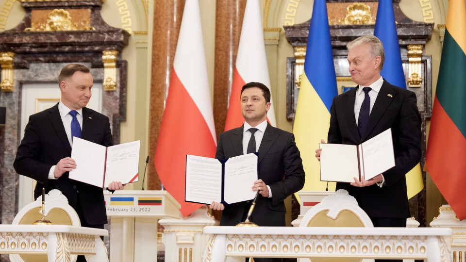 «Литва та Польща стоять пліч-о-пліч з Україною», - Зеленський