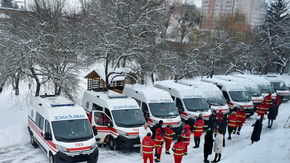 Волинські медики отримали нові автомобілі «швидкої допомоги»