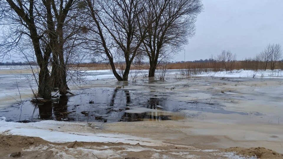 Зимовий паводок: у громаді на Волині підтоплено 2 700 гектарів сільськогосподарських угідь