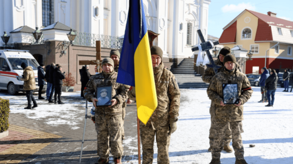 Луцьк попрощався із двома захисниками. ФОТО