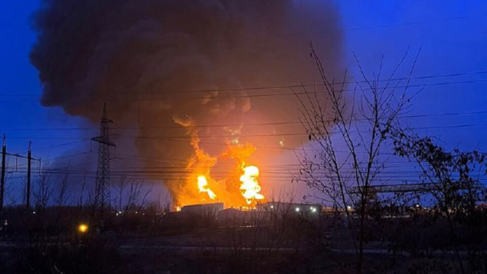У Росії сталась пожежа на нафтобазі в Бєлгороді