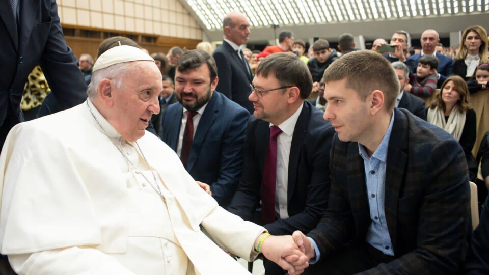 Хірург з Волині, який очолює Львівську лікарню, зустрівся з Папою Римським у Ватикані