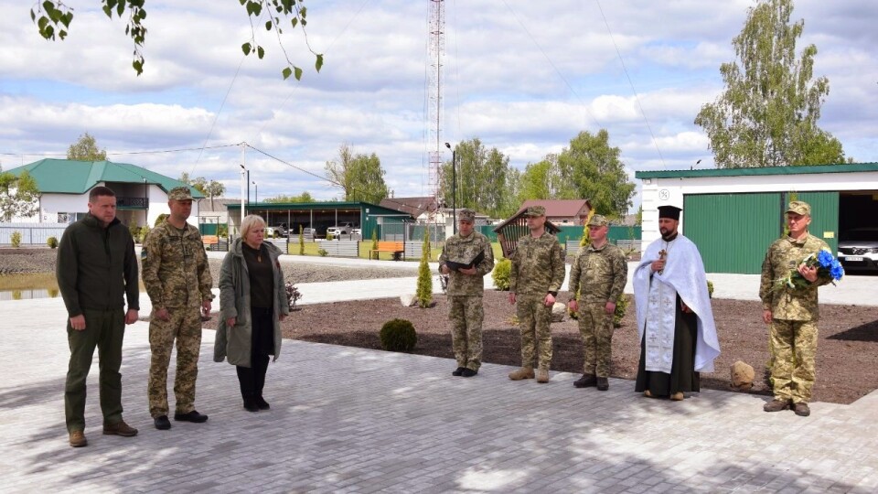 На Волині презентували оновлений прикордонний підрозділ на кордоні з білоруссю. ФОТО