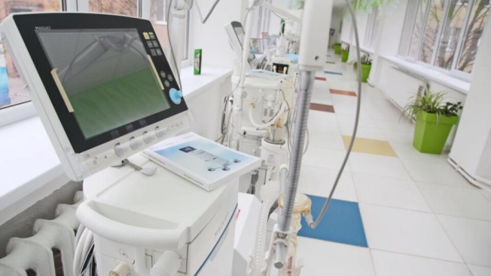 Любомльська лікарня придбала другий апарат штучної вентиляції легень