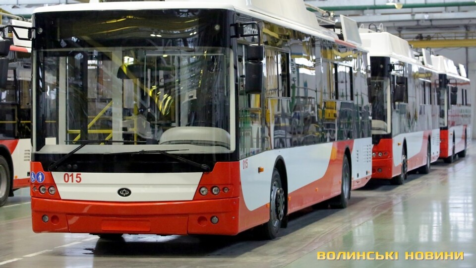 Луцьк отримав 9 нових тролейбусів. На які маршрути їх хочуть пустити