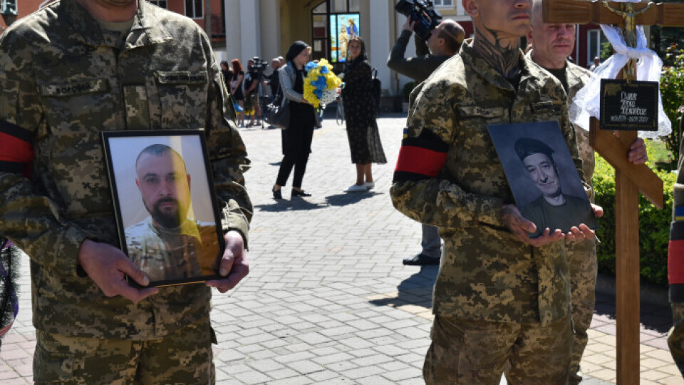 У Луцьку попрощалися з Героями Євгенієм Поліщуком та Юрієм Сілюком. ФОТО