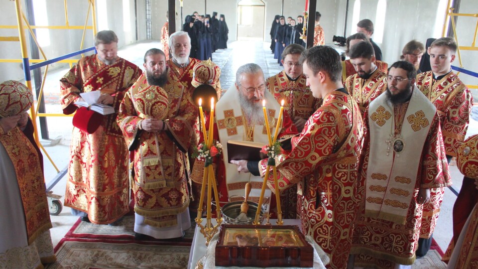 Очільник РПЦ в Україні Онуфрій відвідав Зимненський монастир