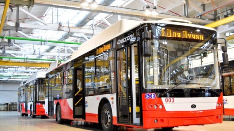 17 нових тролейбусів Луцьк отримає наступного року, хоча вони вже мали їздити містом