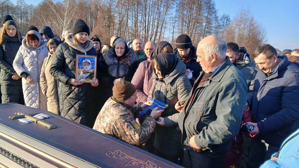 На Волині попрощалися із загиблим воїном. ФОТО