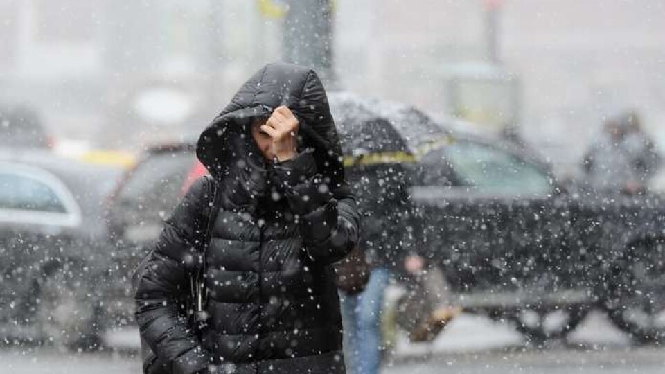 В Україну йдуть дощі з мокрим снігом