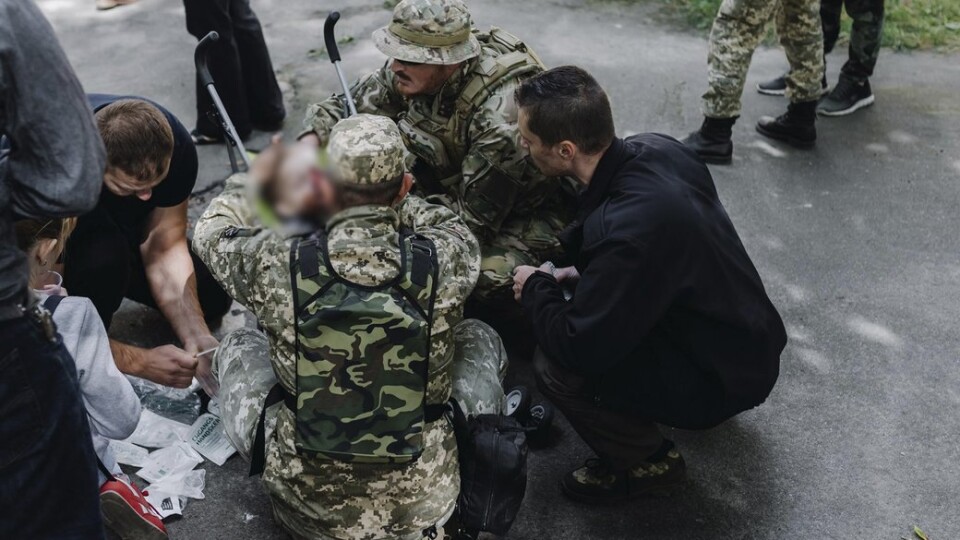 У центрі Чернігова на виставці спрацював гранатомет: постраждали діти