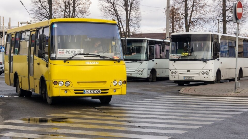 Сім внутрішньообласних маршрутів відновили на Волині: перелік