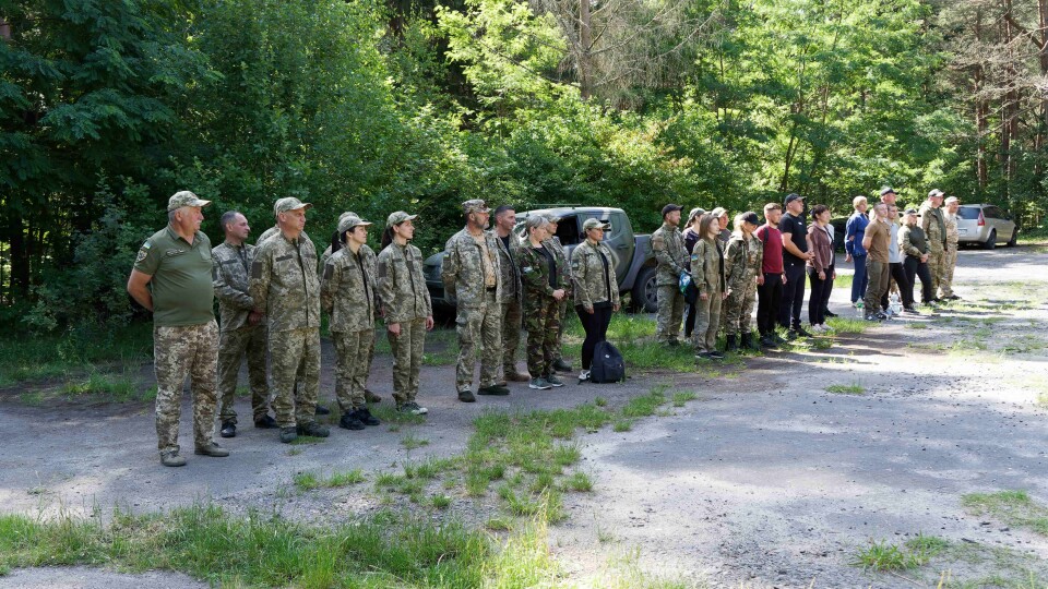 У громаді на Волині провели військовий вишкіл для цивільних. ФОТО