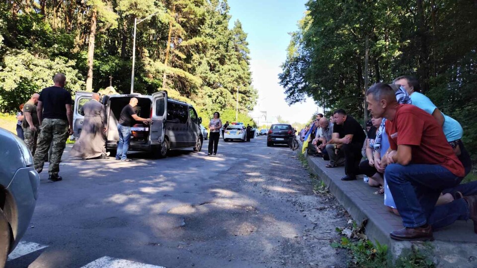 На Волині попрощалися із захисником Андрієм Качковським. ФОТО