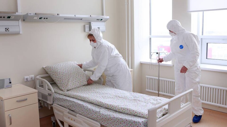 В Україні зайняті менше половини «ковідних» ліжок. На Волині - 32%