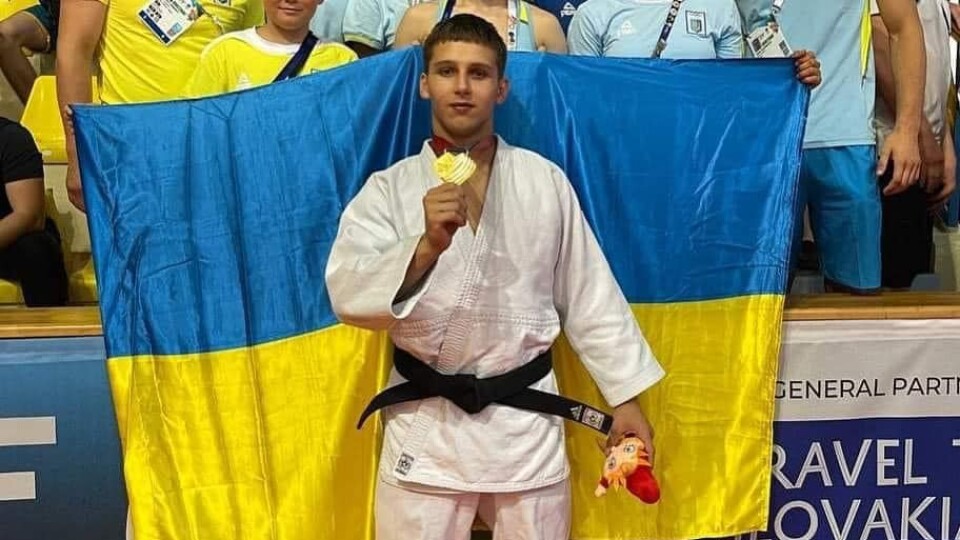 Волинський дзюдоїст став чемпіоном Європейського юнацького олімпійського фестивалю