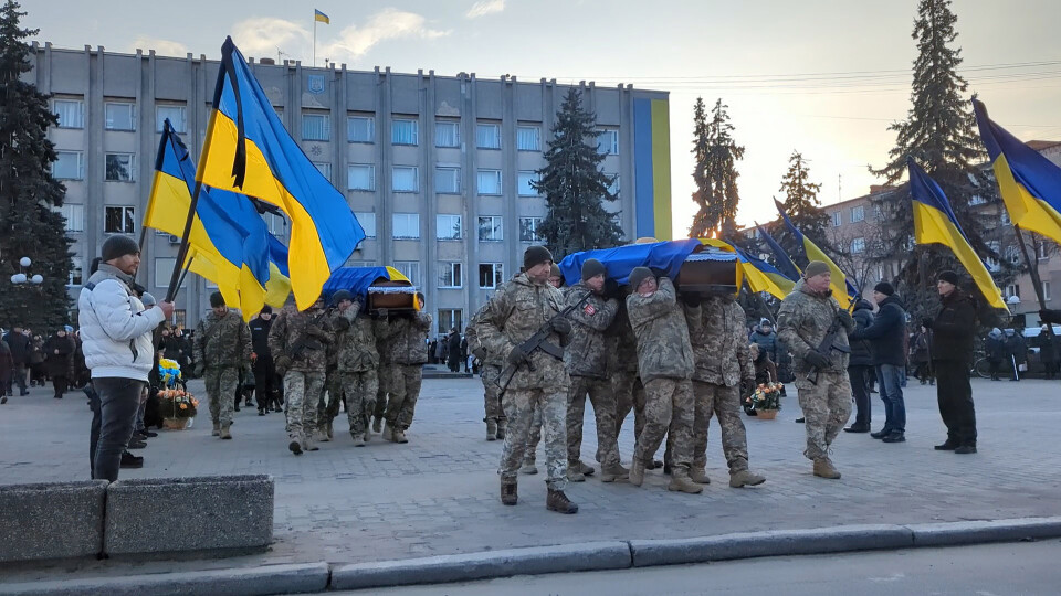 Громада на Волині провела в останню дорогу двох Героїв. ФОТО