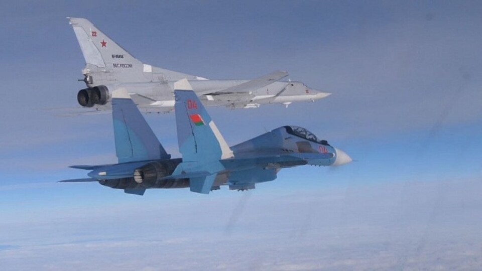 У Білорусі з росіянами проводять спільне тренування військово-повітряних сил