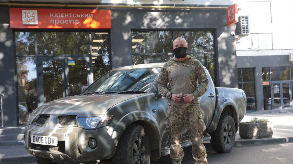 Клієнти Волиньгазу придбали для воїнів ЗСУ машину.ФОТО