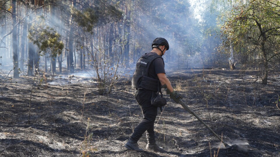 Волинські сапери продовжують розміновувати Донеччину. ФОТО