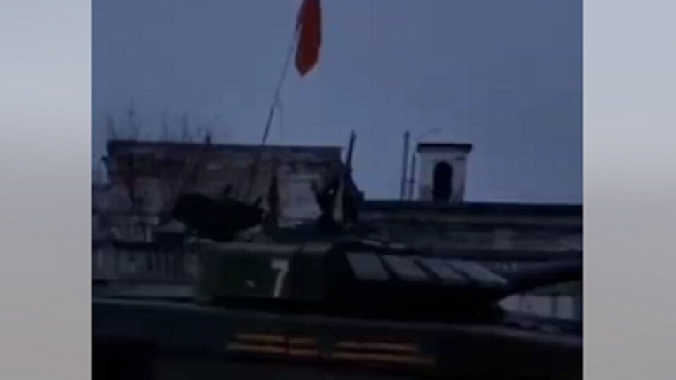 Українські бійці захопили парадний танк росіян у Сумах