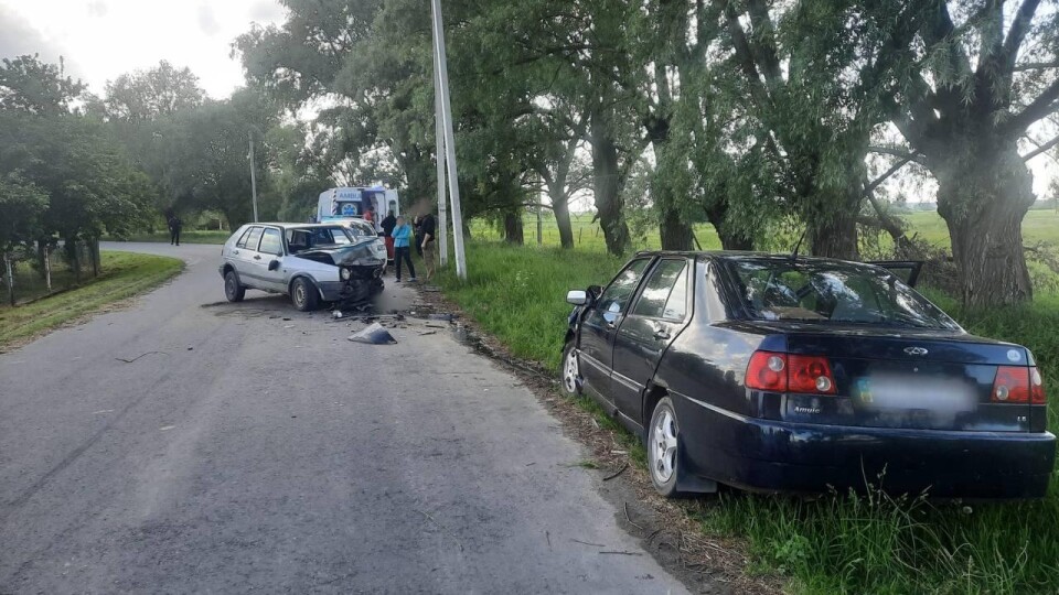 У ДТП між двома легковиками на Любомльщині постраждало троє людей